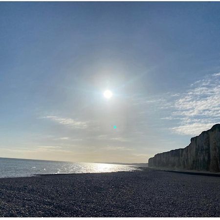St Valery En Caux, Apt Vue Mer Et Falaise: Le Bleu De Lo サン・バレリ・アン・コー エクステリア 写真